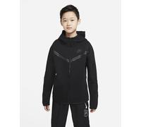 Nike Tech Pack Fleece Windrunner Full Zip Hoodie Kids Nero CU9223 010 XS