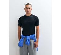 Nike Tech Pro t-shirt muscle fit con logo sul petto nera-Nero 2XL