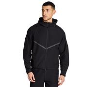 Nike - Tech Shori - Giacca sportiva nera con cappuccio e chiusura zip-Nero XL