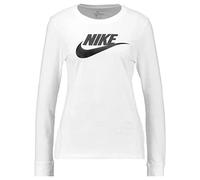 Nike Tee Essntl LS Icon Ftra T-Shirt Donna (Pacco da 1)