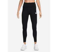 Nike Tempo Swoosh W - leggings running - donna S Black woman Dri-Fit