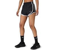 Nike Tempo Dri-Fit Mid-Rise Brief-Lined Running Shorts Pantaloncini, Nero/Nero/Bianco/Argento Riflettente, S Donna