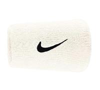 Coppia di Polsini Alti Padel Nike Tennis Premier Doublewide Tergisudore Ivory