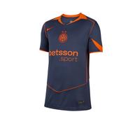 Nike Terza Maglia Inter Stagione 2025/26 Blu Arancio Bambino XL