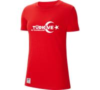 Nike TFF T-Shirt EC 2024 Women Magliette L Rosso