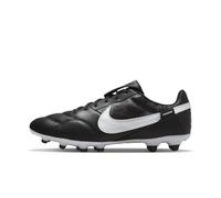 Nike The Premier 3 Fg, Firm-Ground Soccer Cleats Uomo, Black White, 48.5 EU