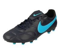 Nike The Premier II FG, Scarpe da Calcio Uomo, Nero (Obsidian/Lt Current Blue/Black 440), 41 EU
