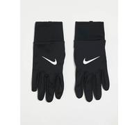 Nike - Therma-Fit - Guanti in pile neri-Nero M