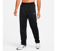 Pantaloni da tennis da uomo Nike Therma-FIT Open Hem Fitness - black/black/white - Nero (S)