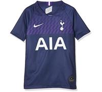 Nike Thfc Y Nk BRT Stad JSY SS AW T-Shirt Calcio, Unisex Bambini, Binary Blue/(White) (Full Sponsor), S
