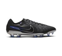 Nike Tiempo Legend 10 Pro FG scarpe da calcio nero / cromo / iper reale (44 EU)
