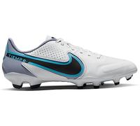 Nike Tiempo Legend 9 Academy Mg, Scarpe da Ginnastica Donna, bianco (White Black Baltic Blue Pink Blast), 47.5 EU