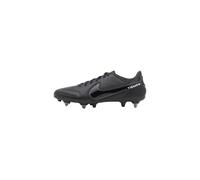 Nike Tiempo Legend 9 Academy SG-PRO AC, Soft-Ground Soccer Cleat Unisex-Adulto, Black/Dk Smoke Grey-Summit White, 40.5 EU