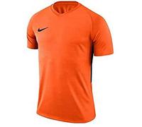 Nike - Tiempo Premier SS Maglia, Uomo, Tiempo Premier SS, Arancione/nero, XXL