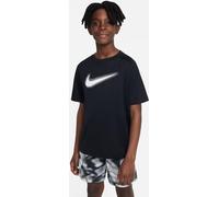 Nike Top B Nk DF Multi+ SS Top Hbr, Black/White, DX5386-010, XL