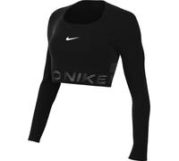 Nike Pro Dri-FIT Cropped W - maglia maniche lunghe - donna M Black woman Dri-Fit