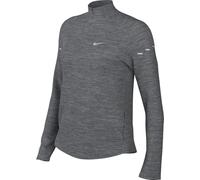 Nike Top da Running con Zip A 1/4 Dri-Fit UV Swift - Donna, Smoke Grey/Htr/Reflective Silv, HQ0499-084, M