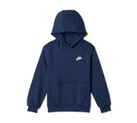Nike Felpa con cappuccio Bambino Club Fleece FD3000-410 Blu navy/bianco Taglia M 10/12 anni