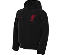 Nike Top LFC B NSW Tech FLC FZ, Black/Black/Black/Gym Red, FN8502-010, L
