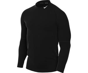 Nike Top M NP Top Warm LS Mock, Black/White, FB8515-010, XL