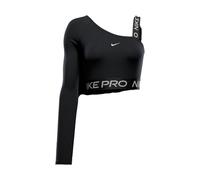 Nike Top Palestra Crop Pro Nero Donna S
