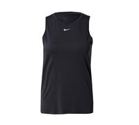 NIKE Top sportivo 'ONE CLASSIC' nero / bianco, Taglia XS