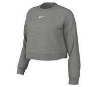 Nike Top W NSW Phnx FLC OOS Crew, Dk Grey Heather/Sail, DQ5761-063, M-S