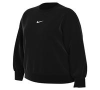Nike Top W NSW Phnx FLC OS Crew Plus, Black/Sail, DV4976-010, 0X