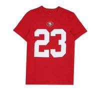 Nike, ,Tops ,Uomo ,Rosso ,S McCaffrey No 23 Tee