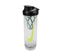 Nike TR Recharge Shaker 2.0 Bottiglia per Bere Clear/Black/Cannon/Volt 709 ml