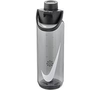 Borraccia Nike Renew Recharge Straw Chug 24 oz Graphic grigio scuro nero bianco