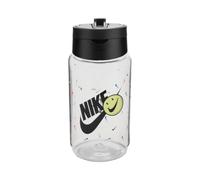 Nike TR Renew Recharge Straw Bottiglia per Bere Clear/Black/Black 473 ml