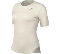 Nike Trail Dri-Fit UV HJ2242-030 - Maglietta da Donna a Maniche Corte, Modello Phantom/Summit White, Taglia L