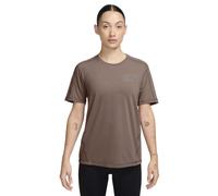 Top da running a manica corta Dri-FIT Nike Trail - Donna - Marrone M (IT 44-46)