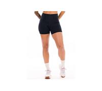 Nike Leggings Corti da Donna W Nk Trail DF HR 4 in Tgt, Nero/Nero, L