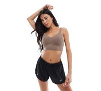 Nike Training - Alate - Reggiseno sportivo marrone a supporto medio-Verde M