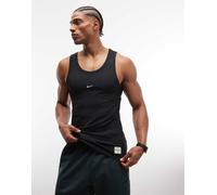 Nike Training - Athletic Club - Canotta nera a coste-Nero XL