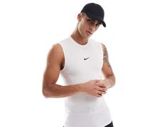 Nike Training - Dri-FIT - Canotta attillata bianca-Bianco M