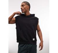 Nike Training - Dri-FIT - Felpa con cappuccio senza maniche nera-Nero XS