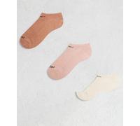 Nike Training - Everyday Cushioned - Confezione da 3 paia di calzini imbottiti multicolore L