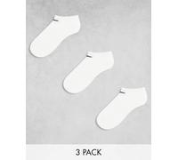 Nike Training - Everyday Lightweight - Confezione da 3 paia di fantasmini bianchi leggeri-Bianco XL