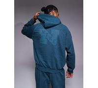 Nike Training - Heritage Dri-FIT - Felpa con cappuccio blu-Verde M