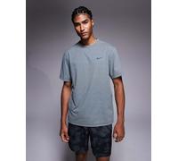 NIKE DV9839-097 M NK DF UV HYVERSE SS T-Shirt Uomo Smoke Grey/Htr/Black S
