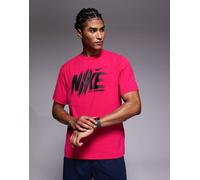 Nike Hyverse Gfx M - T-shirt - uomo M Dark Pink man Dri-Fit