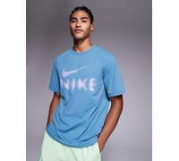Nike Training - Hyverse - T-shirt Dri-FIT blu XL