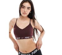 Nike Training - Indy Dri-FIT - Reggiseno sportivo a supporto leggero bordeaux-Rosso XS