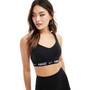 Nike Training - Indy Dri-FIT - Reggiseno sportivo nero a supporto elevato M