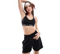 Nike Reggiseno Sportivo W Nk DF Indy Medium Support Bra, Black/White, FD1065-011, M