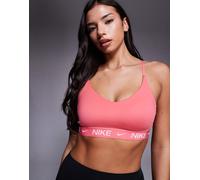 Nike Training - Indy Dri-FIT - Reggiseno sportivo rosa a supporto leggero XL