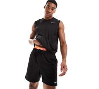 NIKE M NK DF Tee RLGD SL Reset, T-Shirt Uomo, Black/Matte Silver